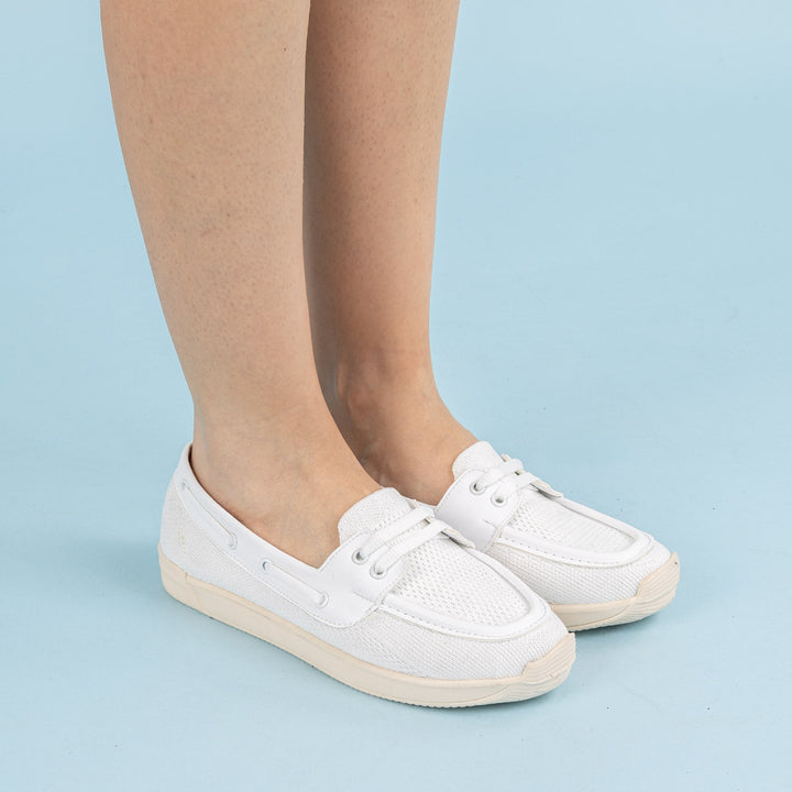 Capetillo Kadın Beyaz Loafer Ayakkabı