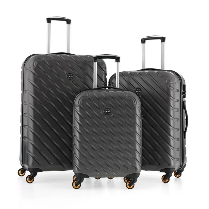 ÇÇS 5177 Antrasit Abs Valiz Seti -PANYA