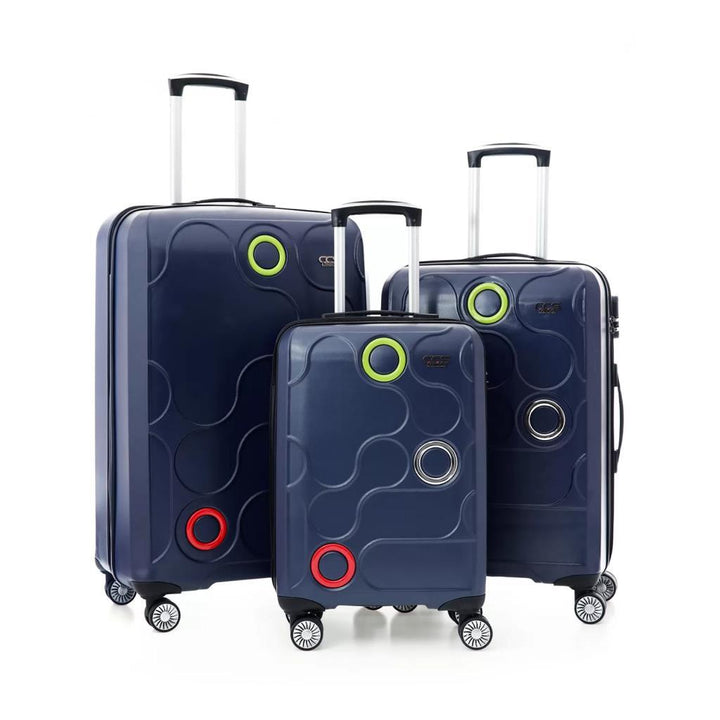 ÇÇS 5237 Lacivert Abs Valiz Seti - FORME