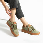 Ceesay Kadın Yeşil Süet Günlük Ayakkabı