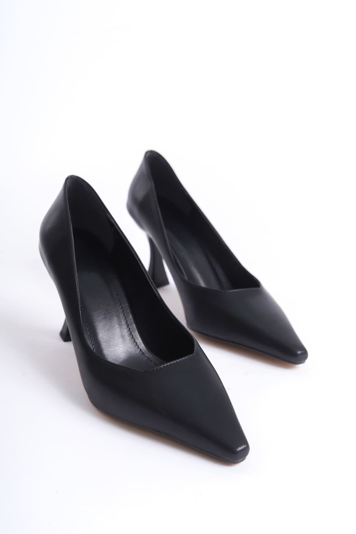 Cordelia Kadın Mat Siyah Stiletto