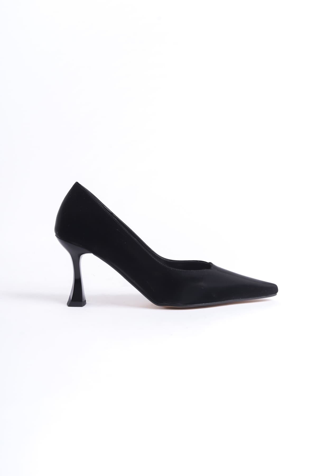 Cordelia Kadın Siyah Saten Stiletto