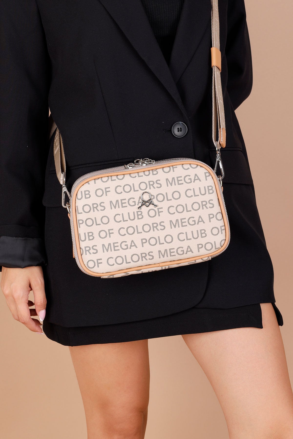 Coyne Kadın Monogram Çapraz Çanta