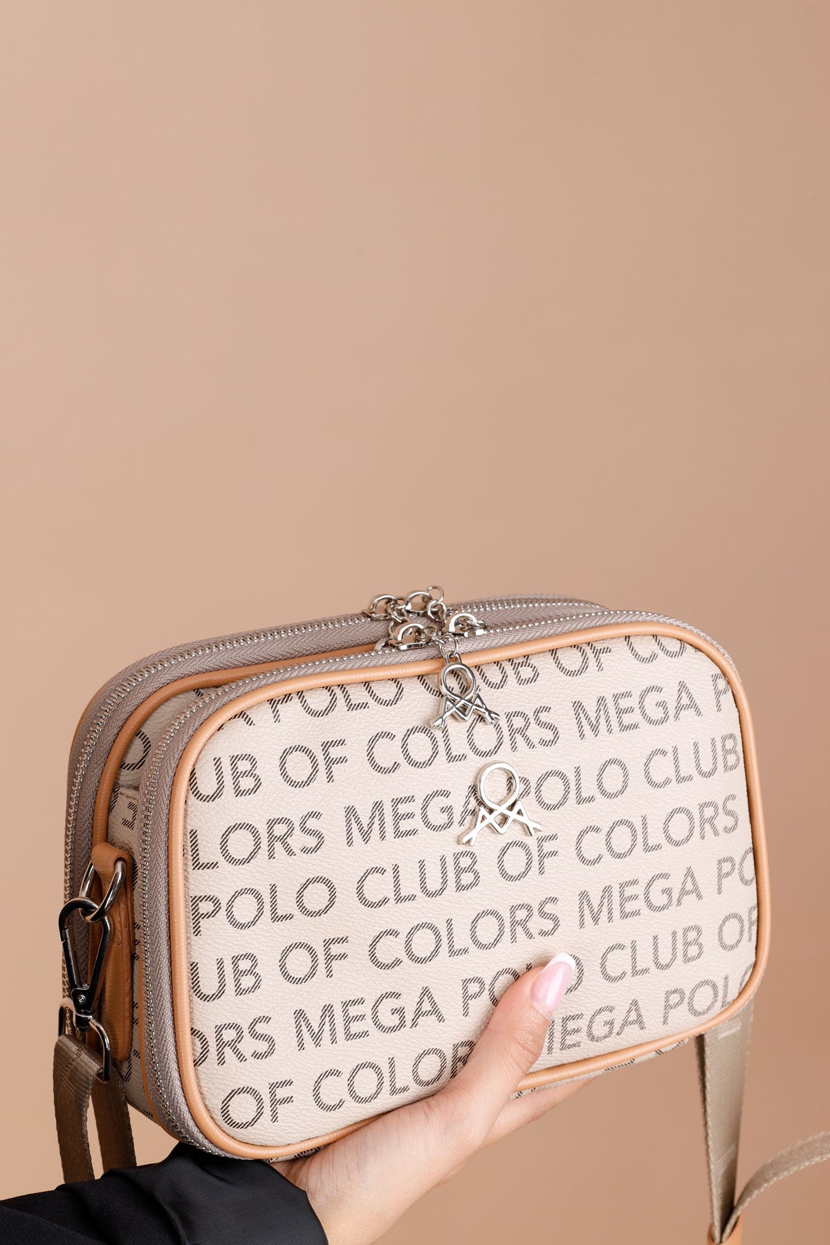 Coyne Kadın Monogram Çapraz Çanta