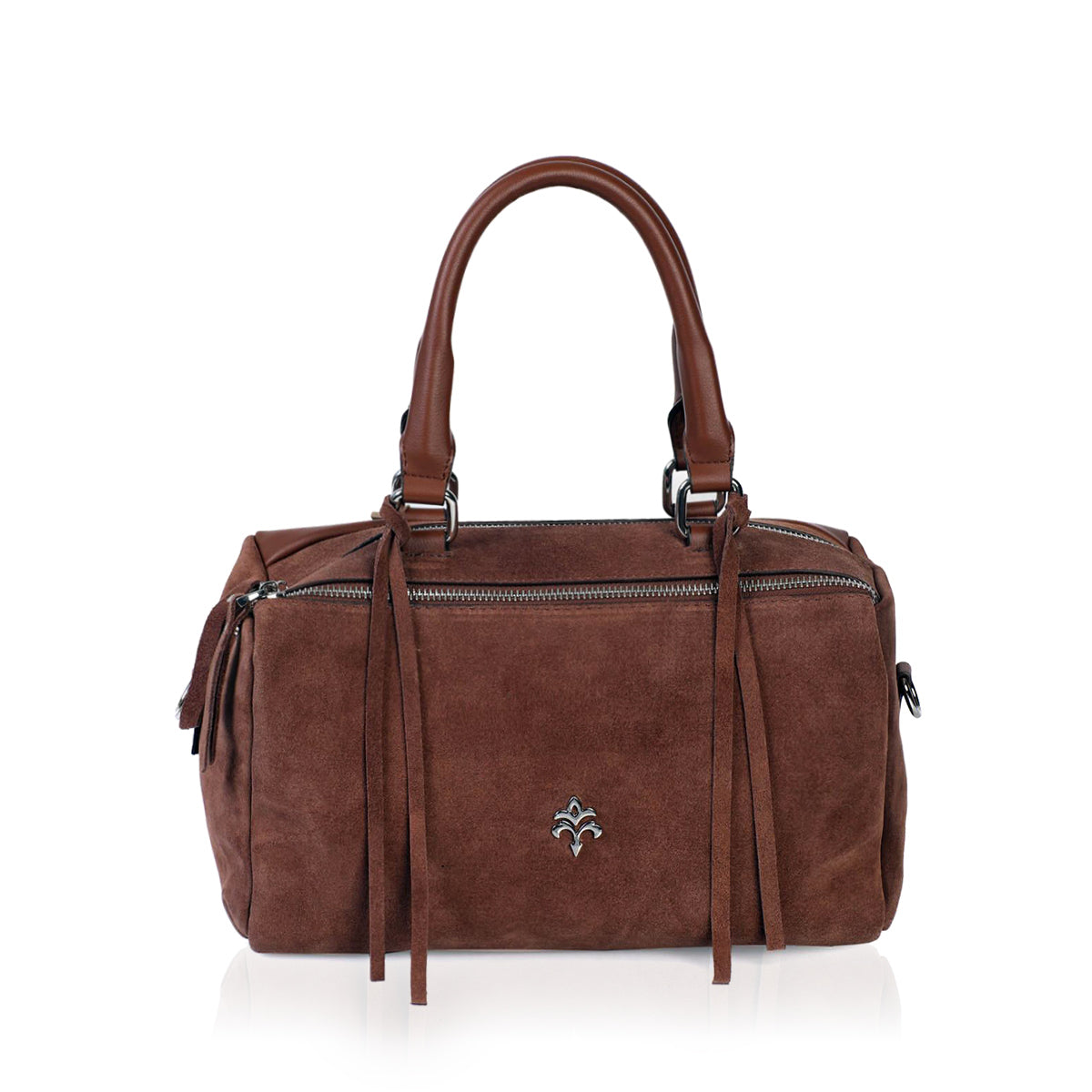 DANDELION-N Hakiki Süet Deri Kadın El Çantası