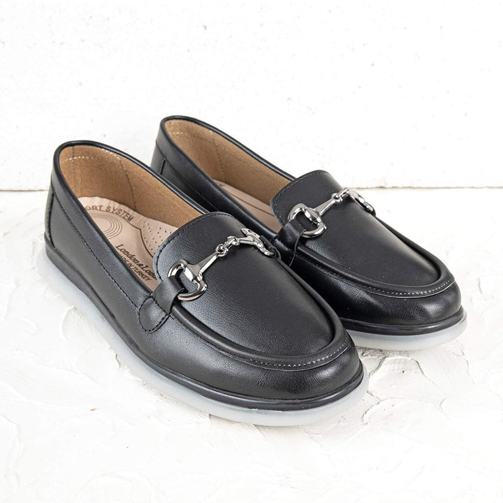 Daphe Kadın Siyah Loafer Ayakkabı