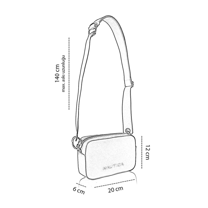 Nautica Desire Kadın Ayarlanabilir Askılı Çapraz Çanta CN5016T