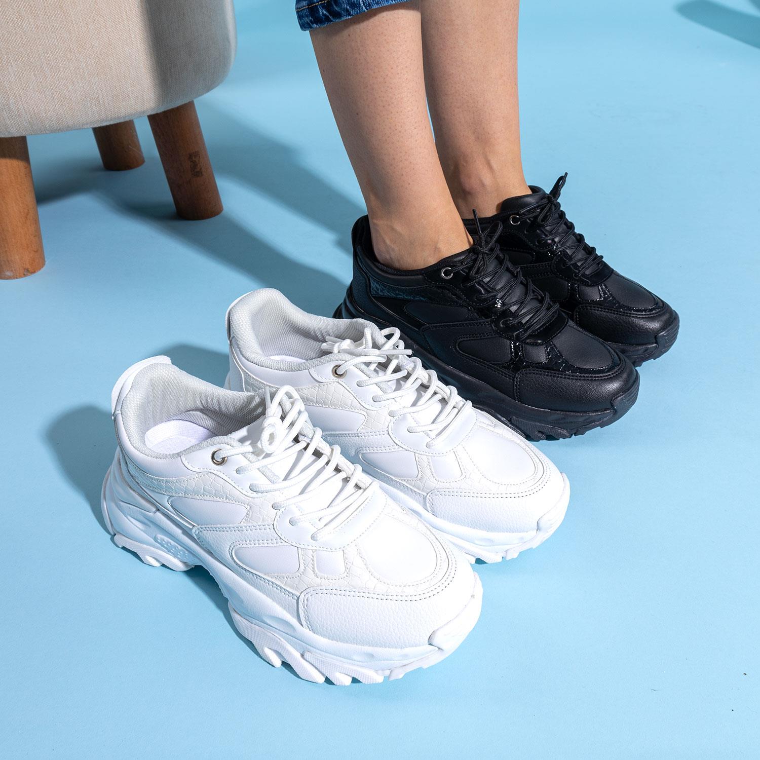 Dopas Kadın Siyah Spor Ayakkabı