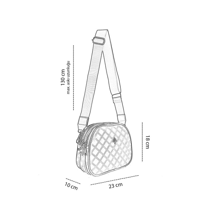 Dorlan Kadın Ayarlanabilir Askılı Çapraz Çanta