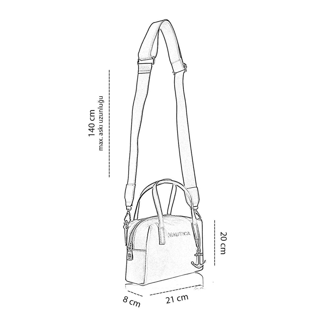 Nautica Dulce Kadın El Çantası ve Ayarlanabilir Askılı Çapraz Çanta CN5022T