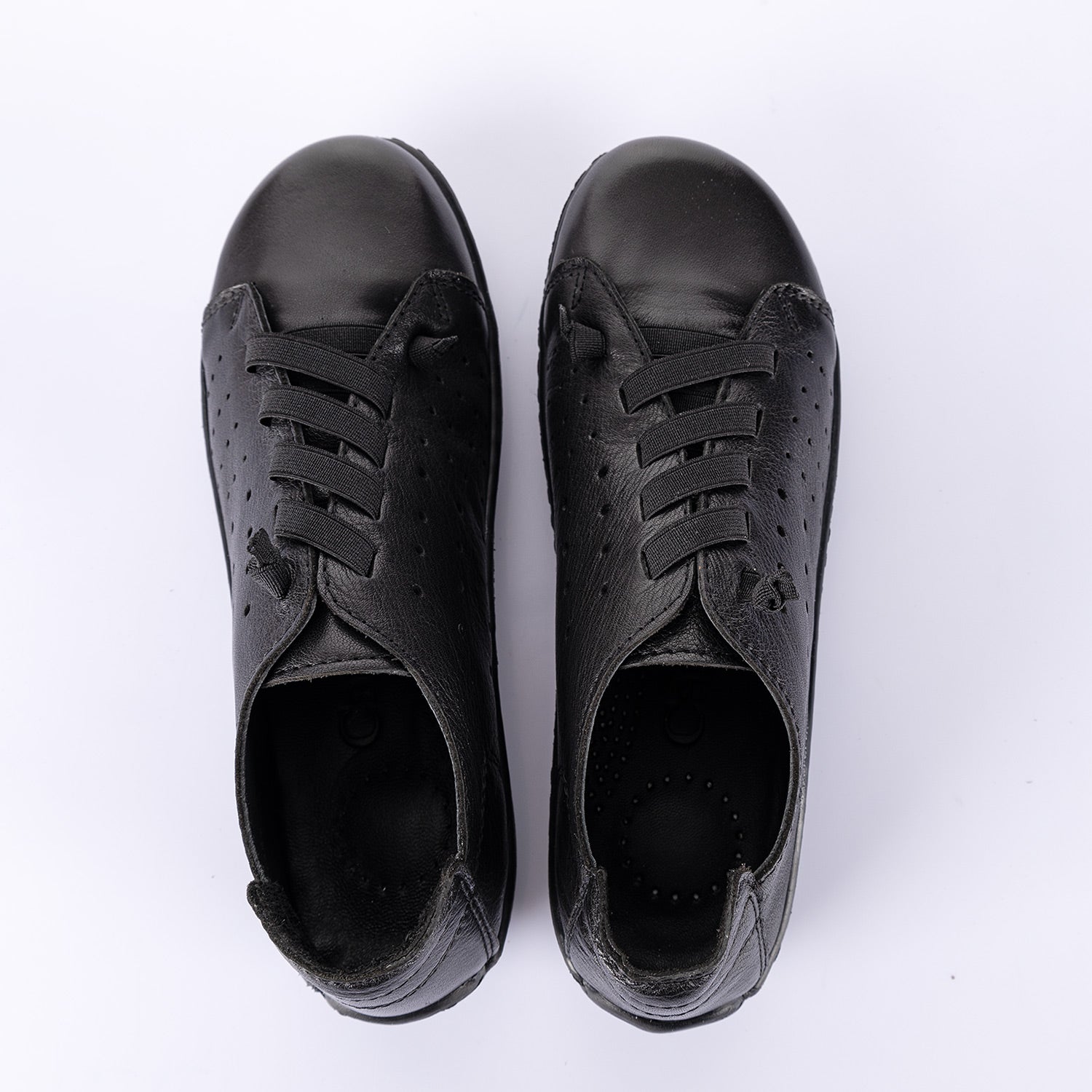 Dunde Kadın Hakiki Deri Siyah Günlük Ayakkabı