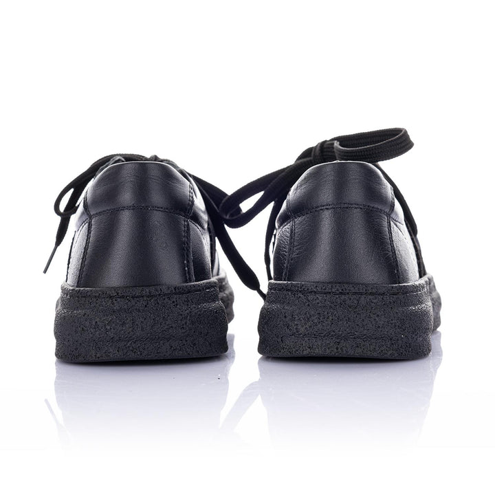 Ervis Kadın Hakiki Deri Siyah Günlük Ayakkabı