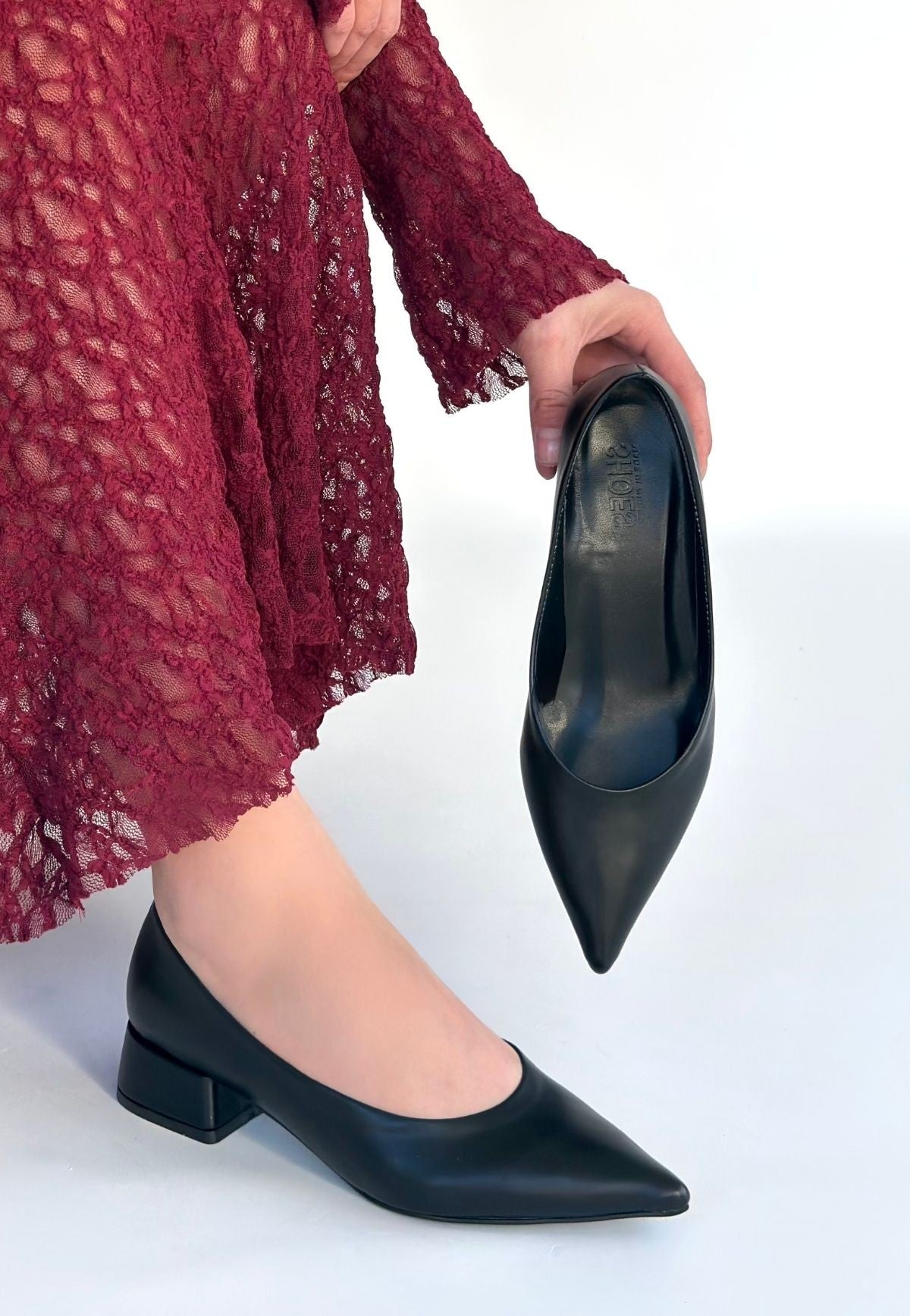 Ferla Kadın Siyah Topuklu Ayakkabı