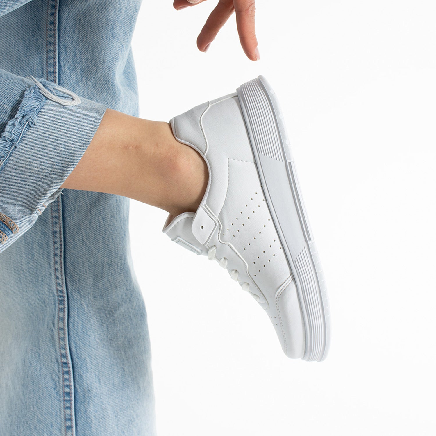 Feyen Kadın Beyaz Günlük Spor Ayakkabı