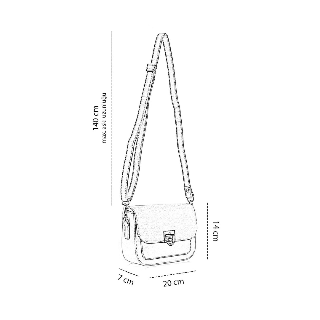 Francesca Ayarlanabilir Askılı Kadın Çapraz Çanta