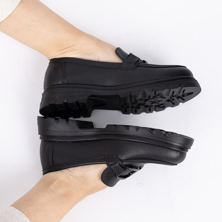 Gohan Kadın Siyah Loafer Ayakkabı