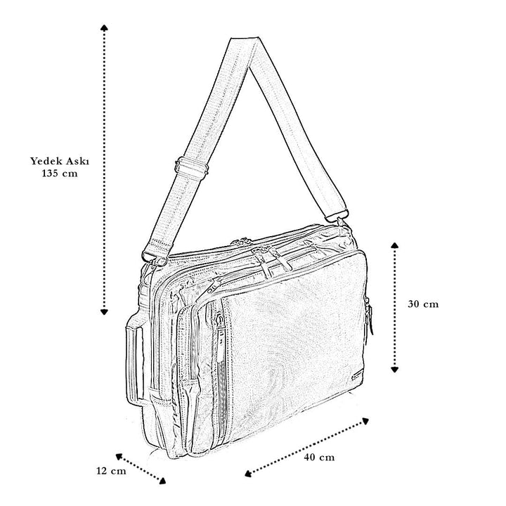 İrine Omuz Askılı Laptop Bölmeli sırt Çantası