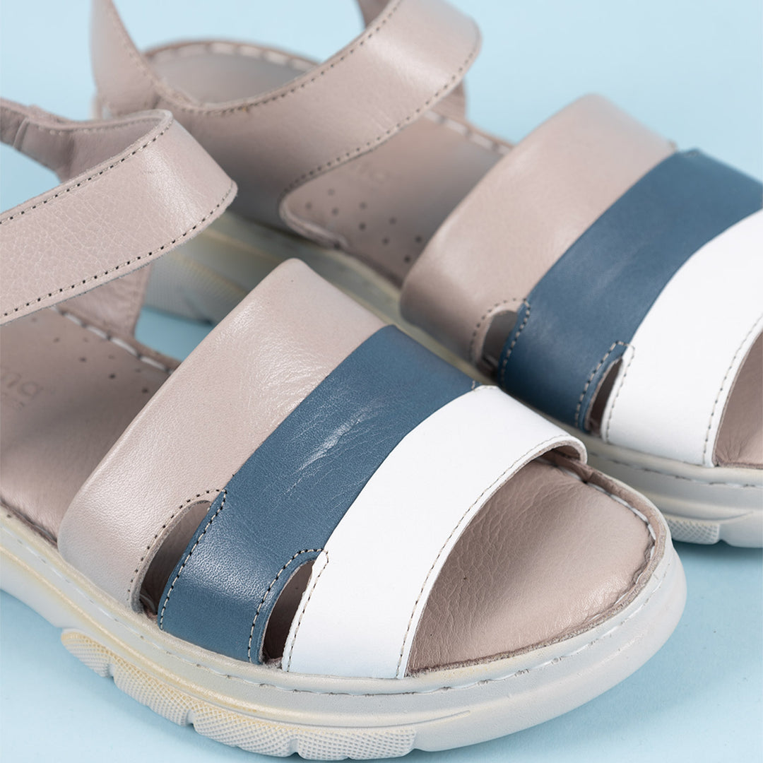 Jadon Kadın Hakiki Deri Silver Renkli Sandalet