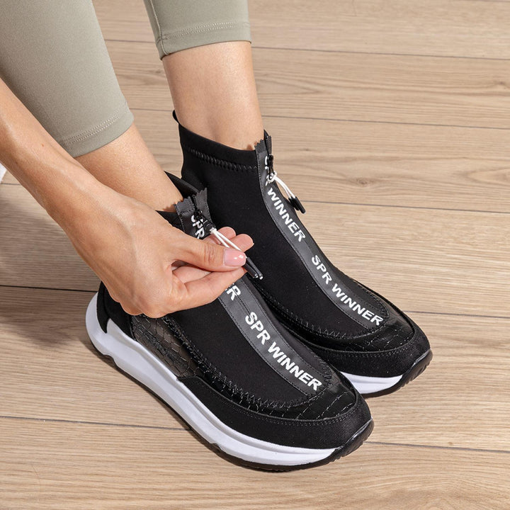 Jarvis Kadın Dalgıç Kumaş Siyah Spor Ayakkabı