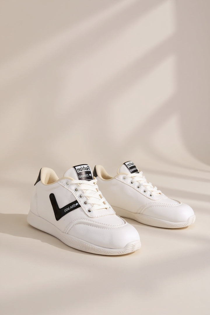 Jowen Kadın Beyaz Bağcıklı Spor Ayakkabı