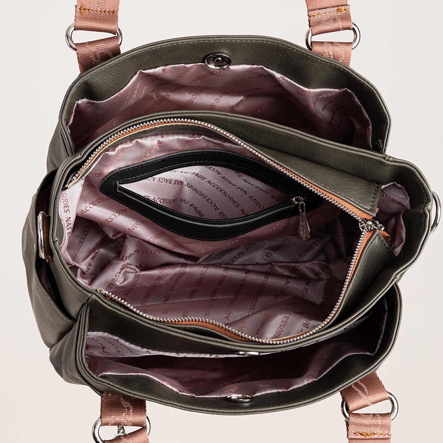 Juma Kadın Çift Saplı Omuz Çantası ve Çapraz Çanta