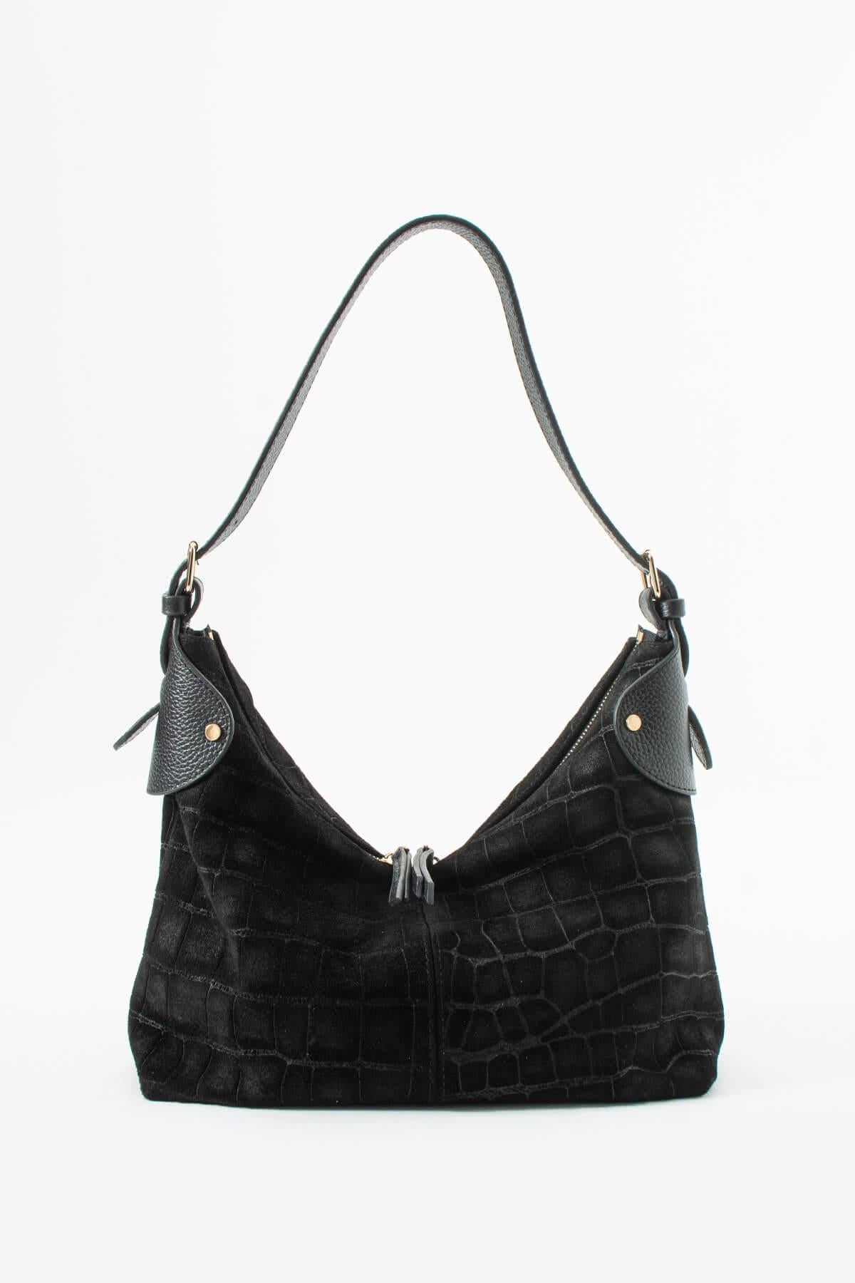 KARMEA Kadın Kroko Desenli Omuz Çantası