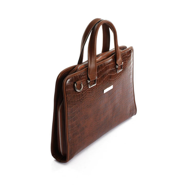 Kollena Desenli Unisex Laptop ve Evrak Çantası - GN1468