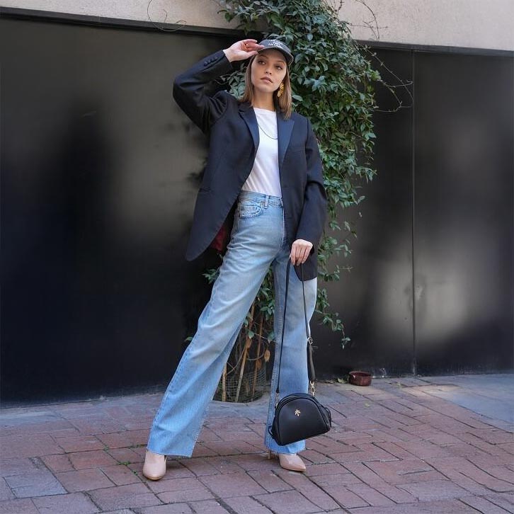 Lagertha Kadın Ayarlanabilir Askılı Çapraz Çanta