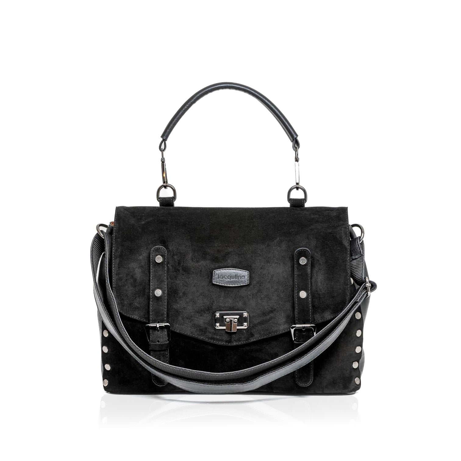 Larıssa-S Kadın Hakiki Süet El Çantası Ve Ayarlanabilir Askılı Çapraz Çanta