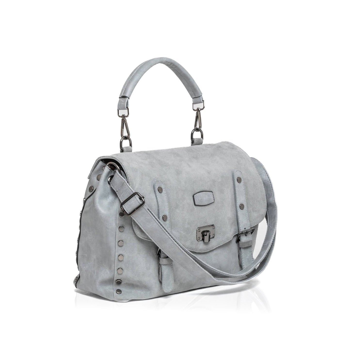 Larıssa-S Kadın Hakiki Süet El Çantası Ve Ayarlanabilir Askılı Çapraz Çanta