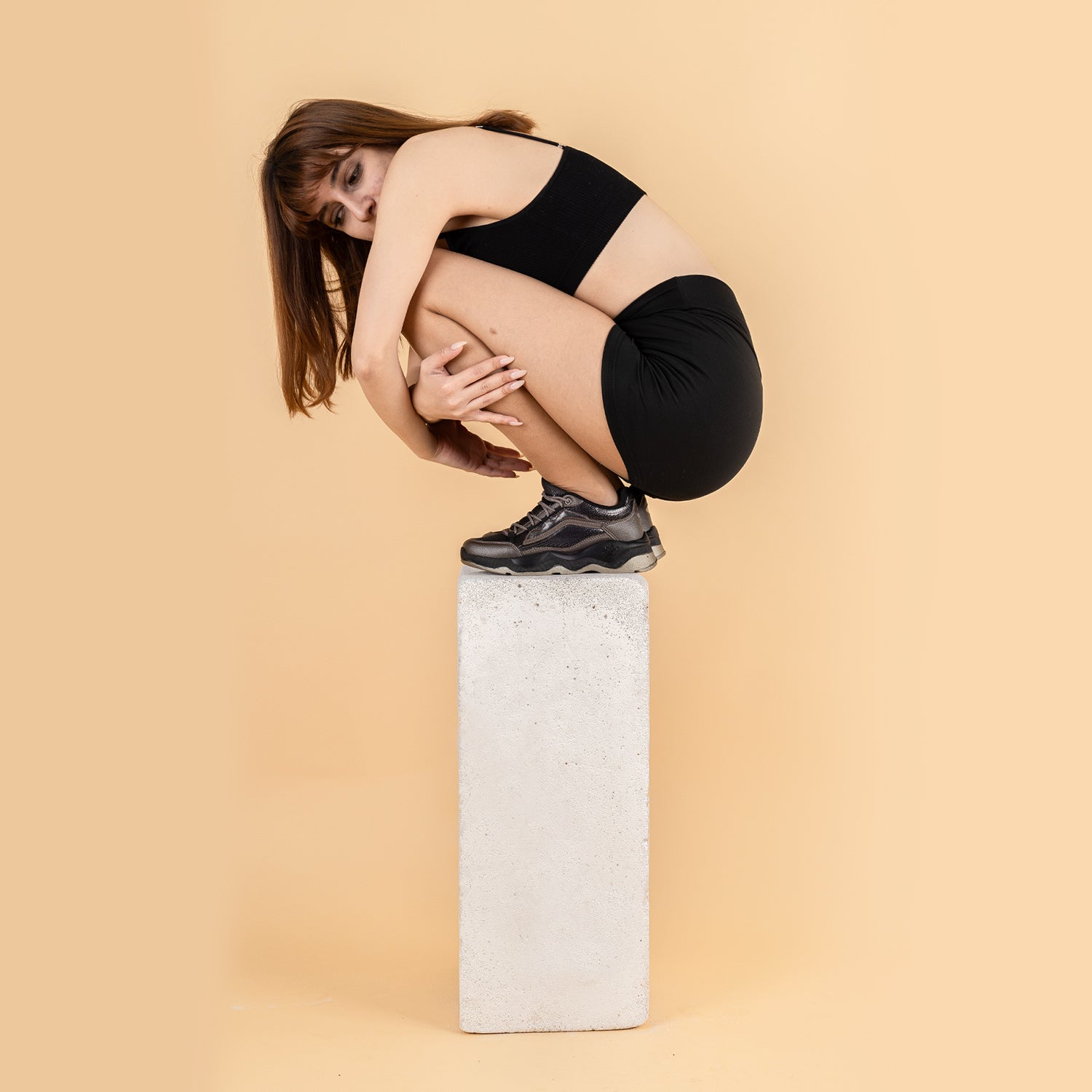 Lasse Kadın Siyah Günlük Spor Ayakkabı