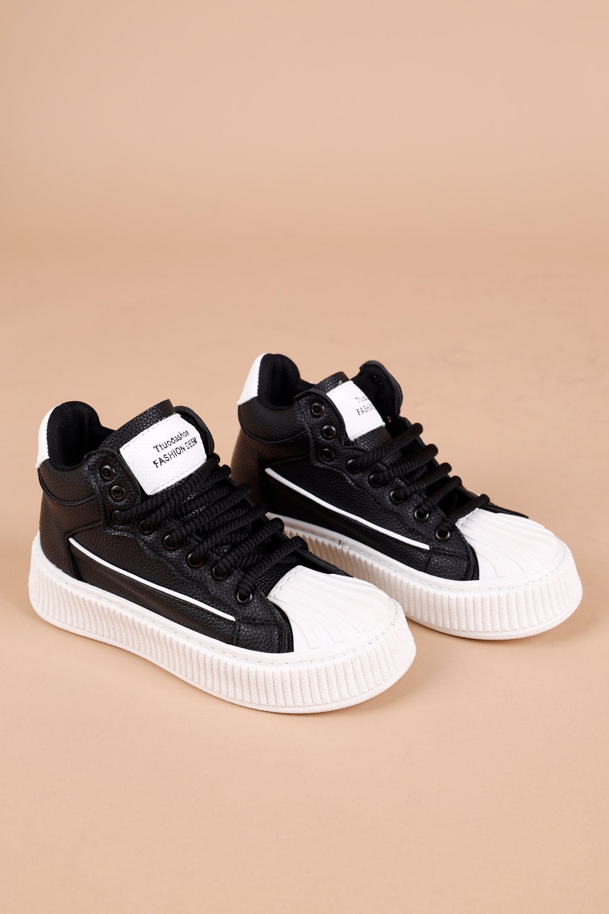 Latona Kadın Siyah Beyaz Kadın Spor Ayakkabı