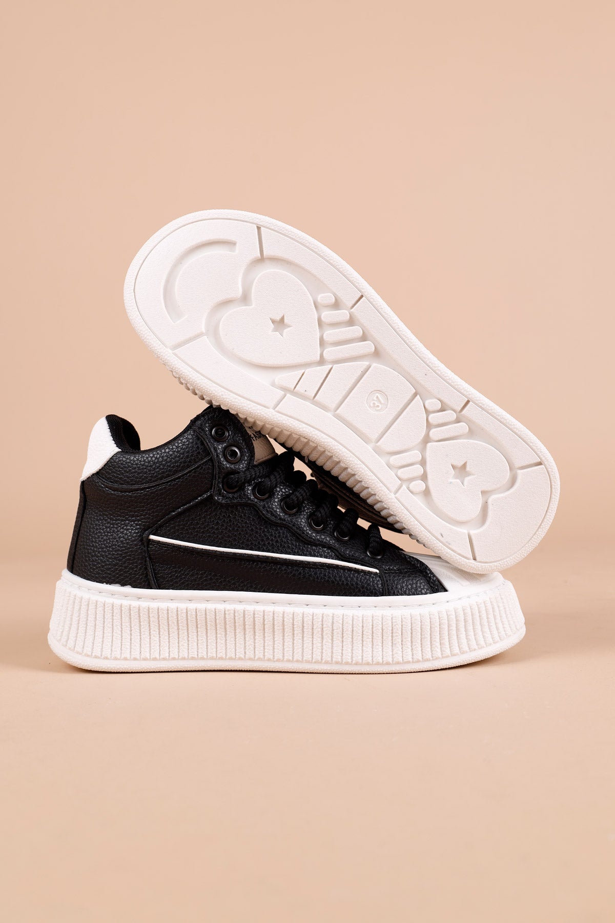 Latona Kadın Siyah Beyaz Kadın Spor Ayakkabı