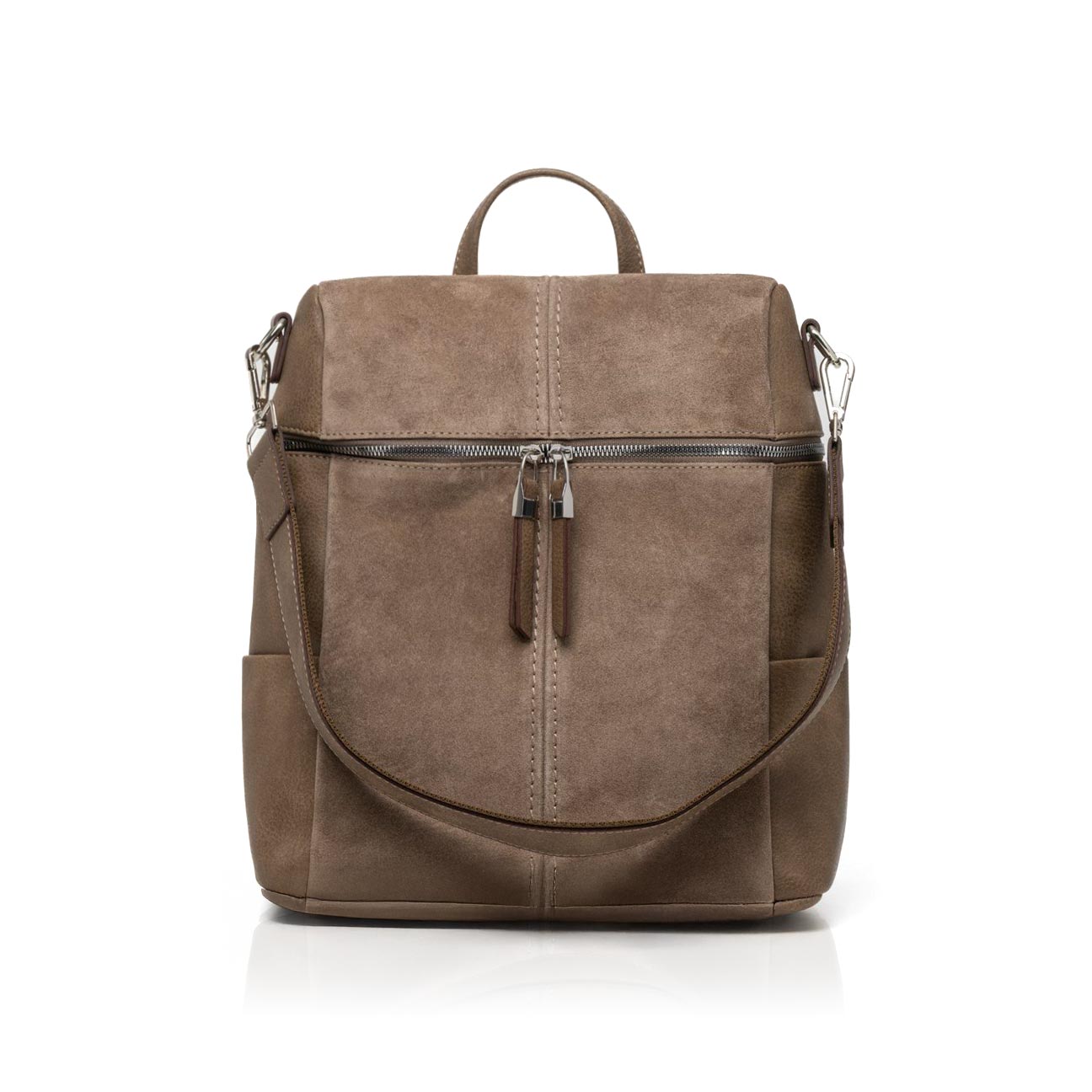 Lılly-S Hakiki Deri Kadın Sırt Çantası Ve Omuz Çantası