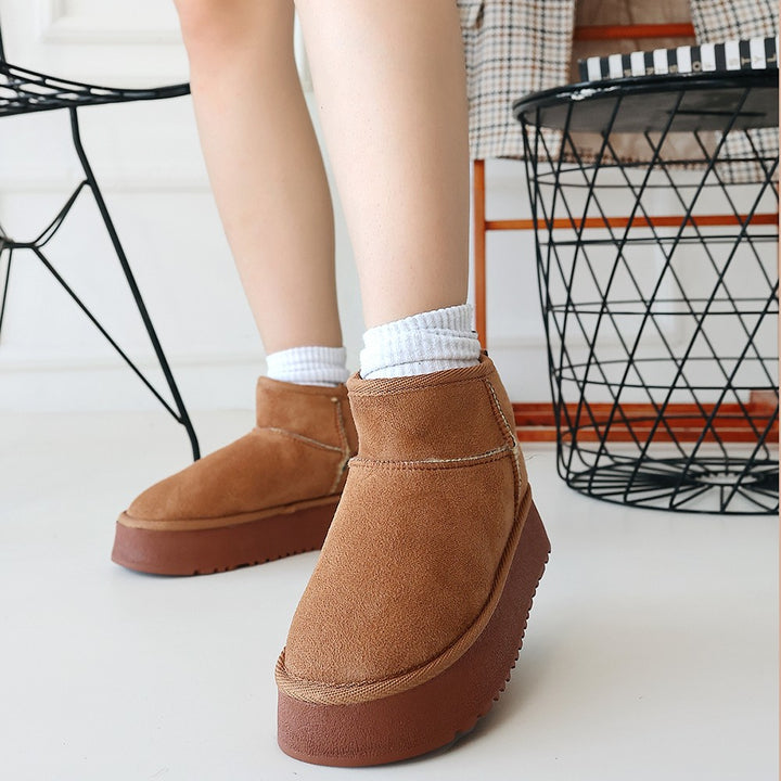 Linne Kadın Taba İçi Kürklü Bot