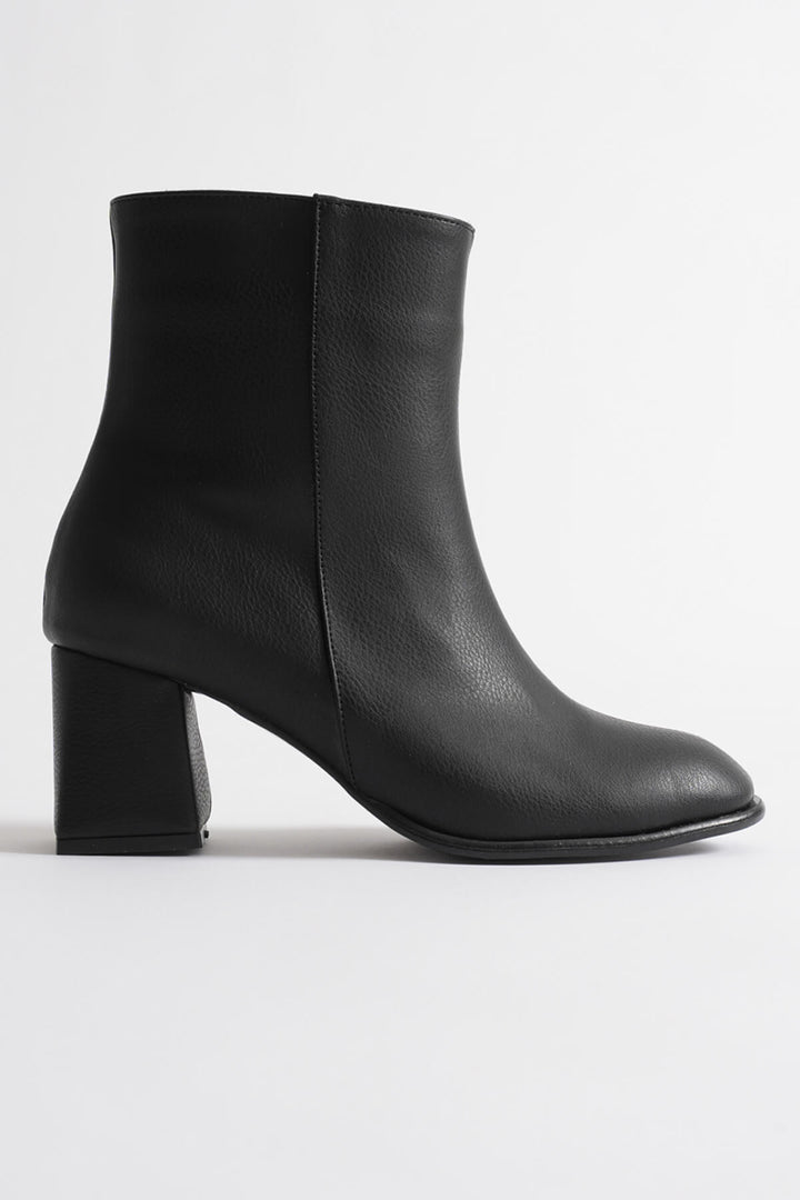 Lucinda Kadın Kışlık Siyah Kalın Topuklu Bot