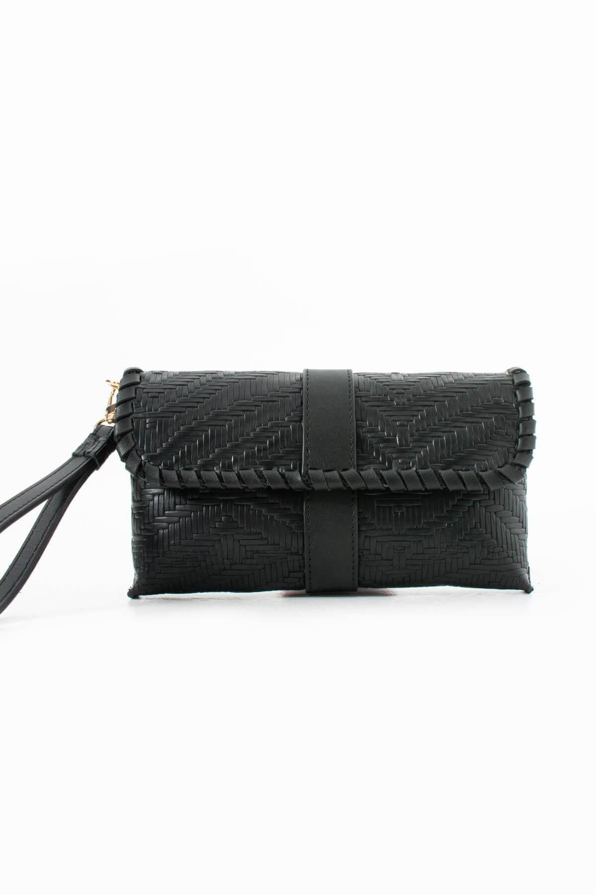 LUNARA-N Hakiki Süet Deri Kadın Portföy & Clutch Çanta