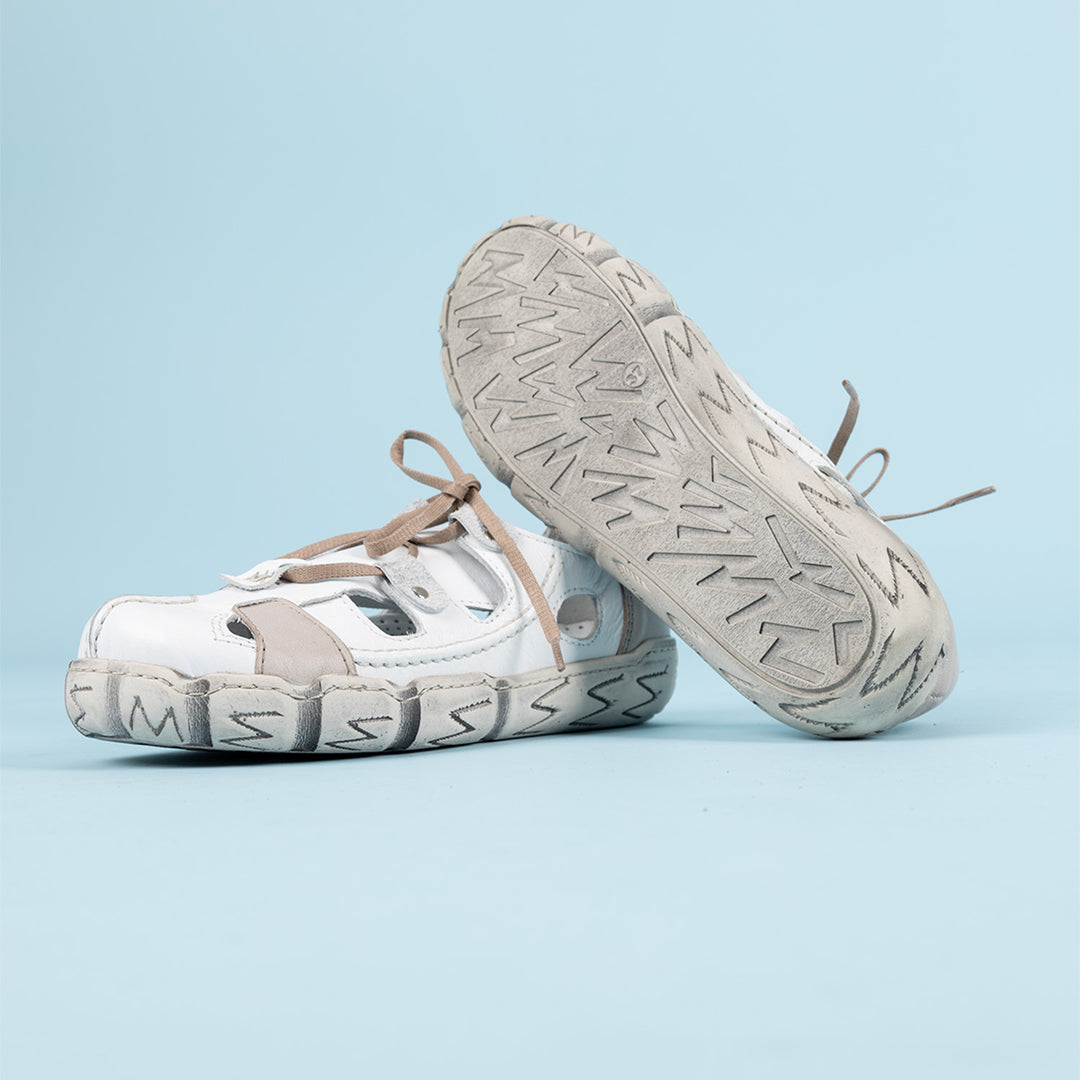 Luno Kadın Hakiki Deri Beyaz Günlük Ayakkabı