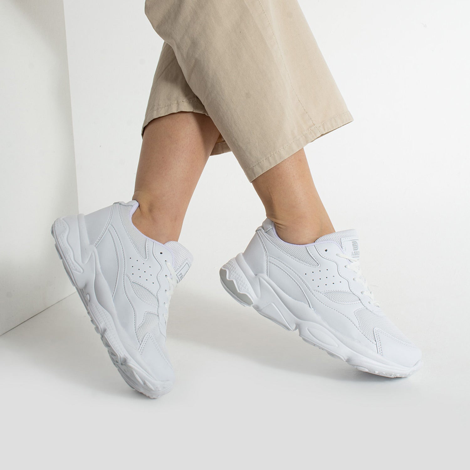 Marten Kadın Beyaz Günlük Spor Ayakkabı