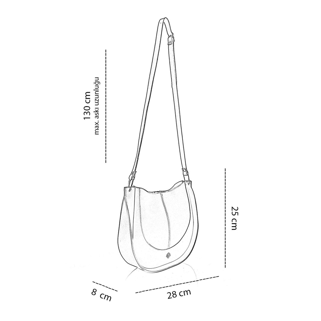 Maryana Kadın Ayarlanabilir Askılı Çapraz Çanta