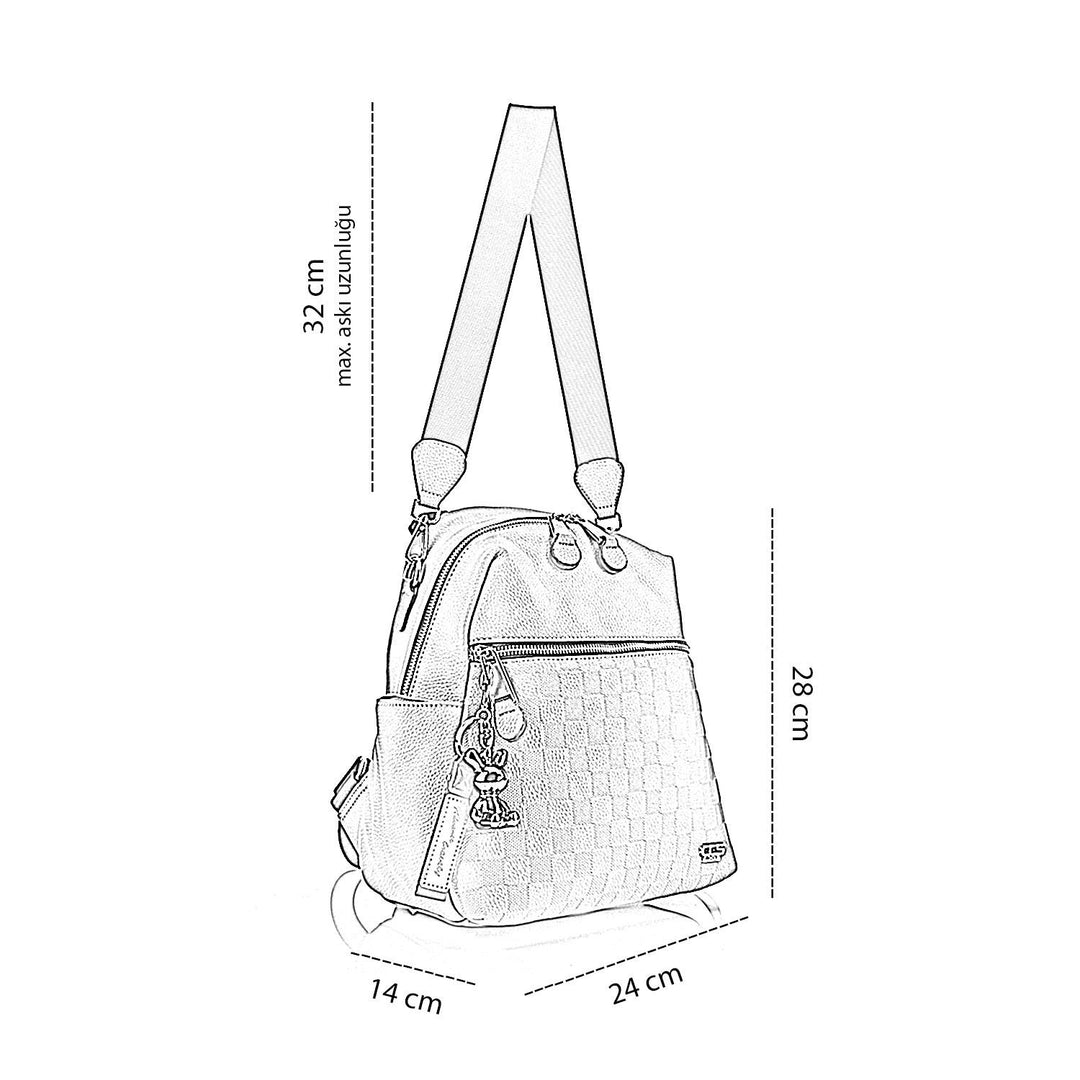 Mavinga Kadın Sırt Çantası & Omuz Çantası