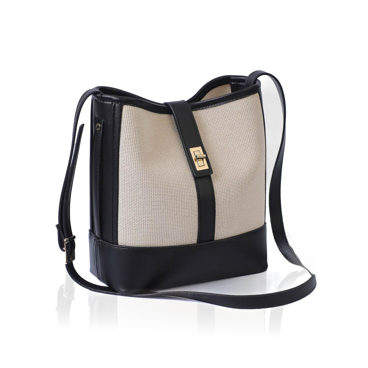 METTA Kadın Keten Çapraz Çanta