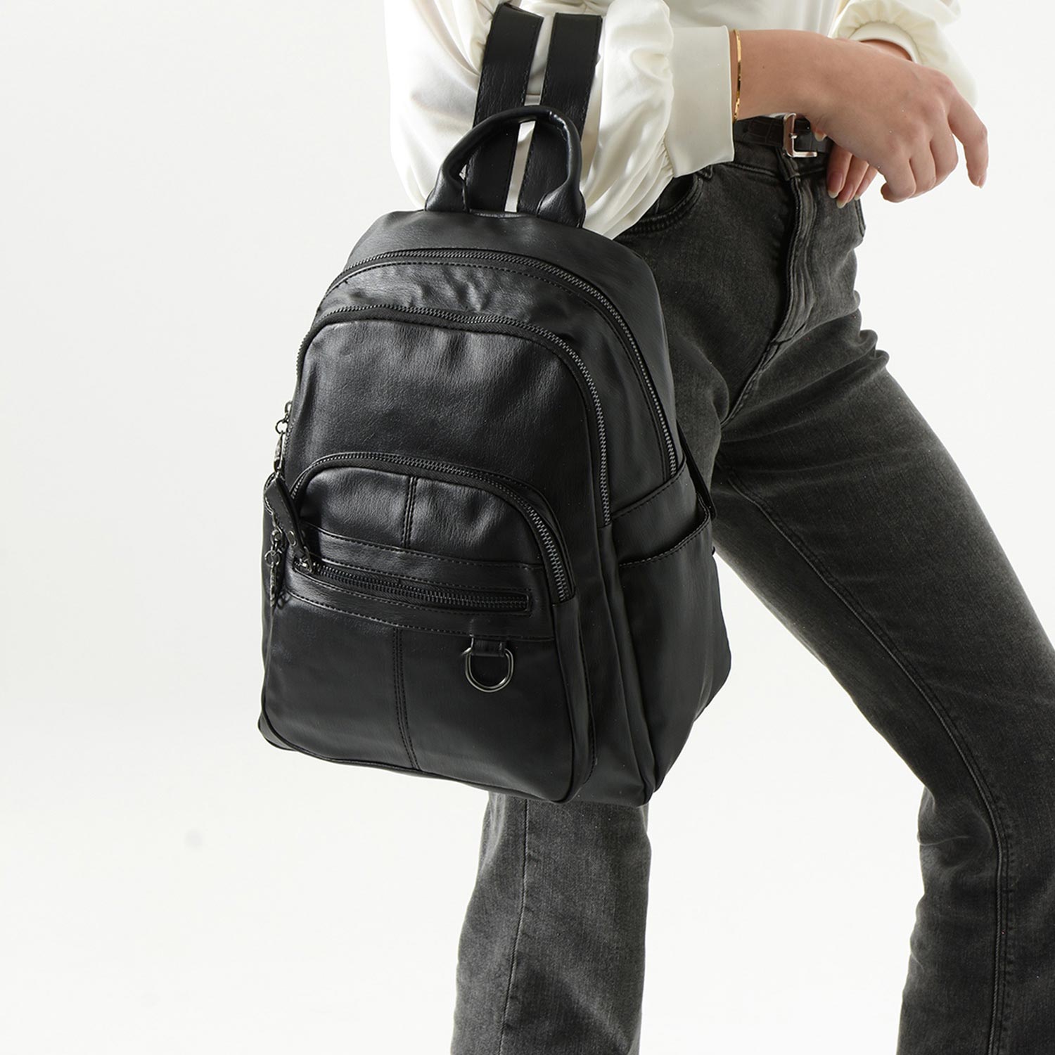 Miloya Kadın Saten Sırt Çantası