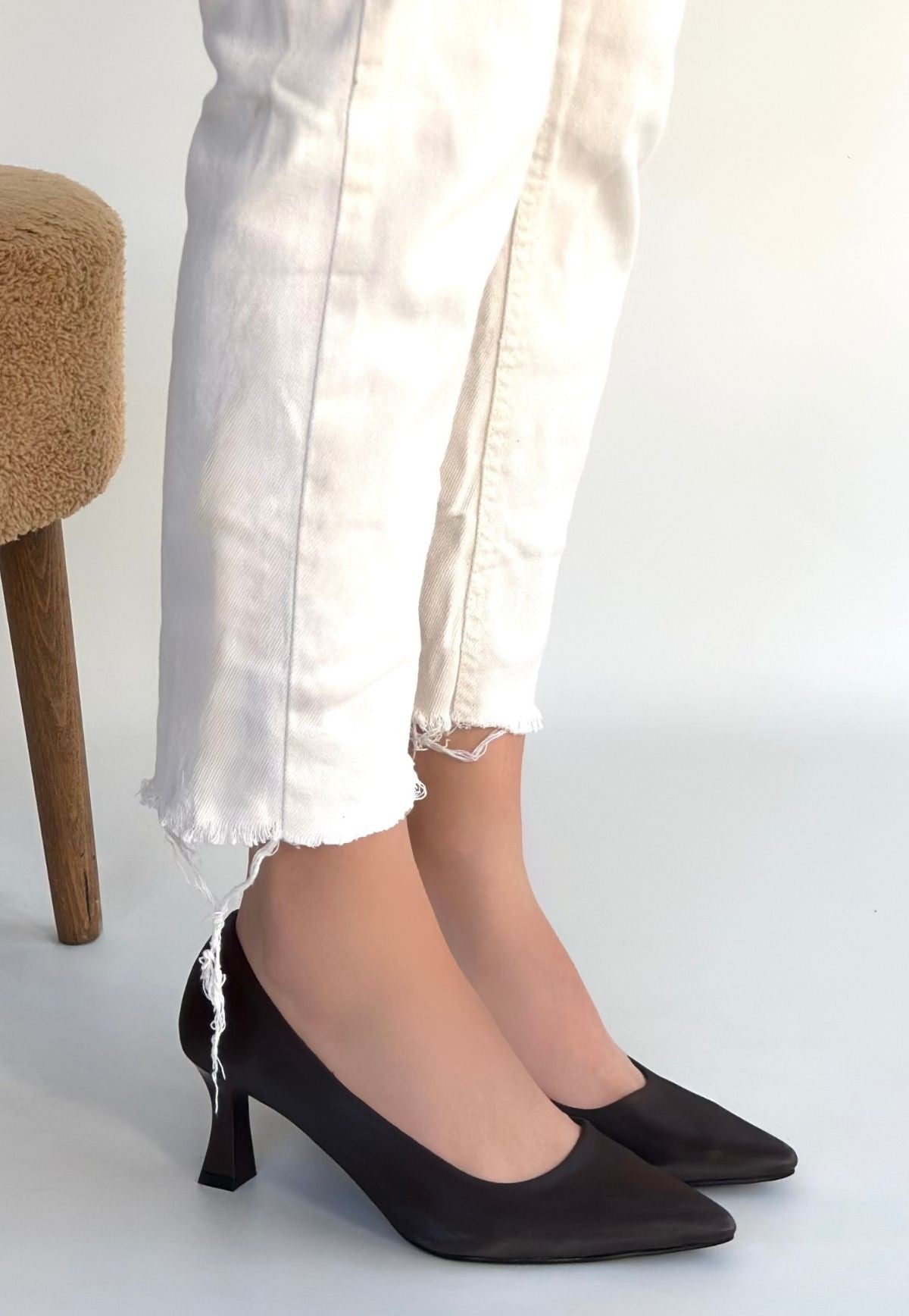 Mırta Kadın Acı Kahve Topuklu Ayakkabı