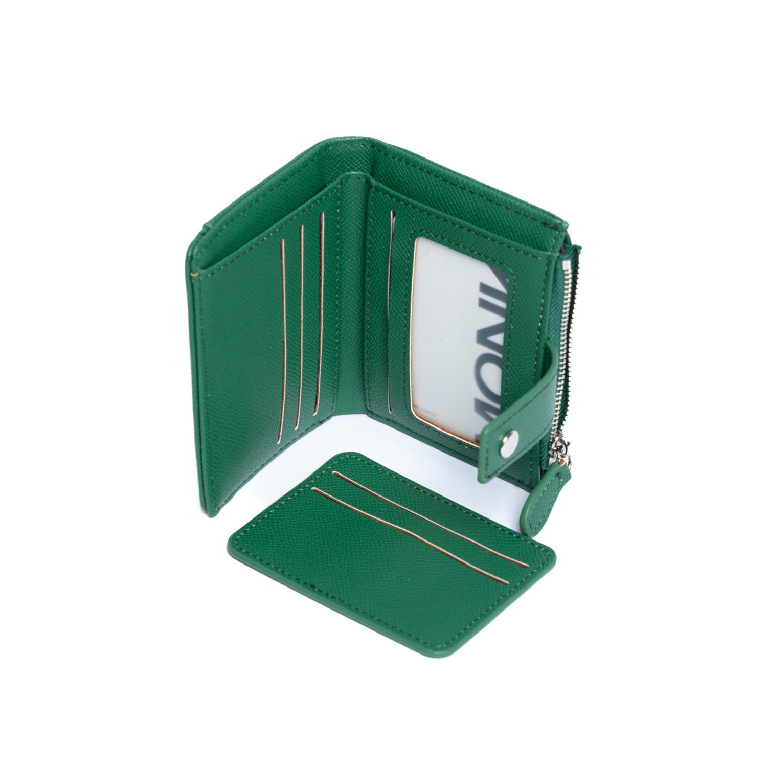 Monk Kadın Fermuarlı ve Çıtçıtlı Cüzdan MW06
