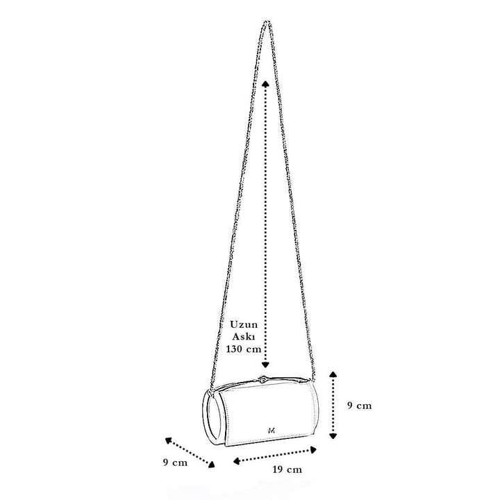 Matmazel Mornik Silindir Kadın Çanta
