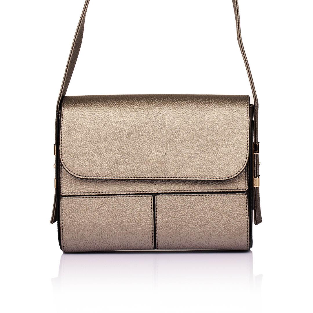 Flora Kadın Deri Çapraz Askılı Çanta