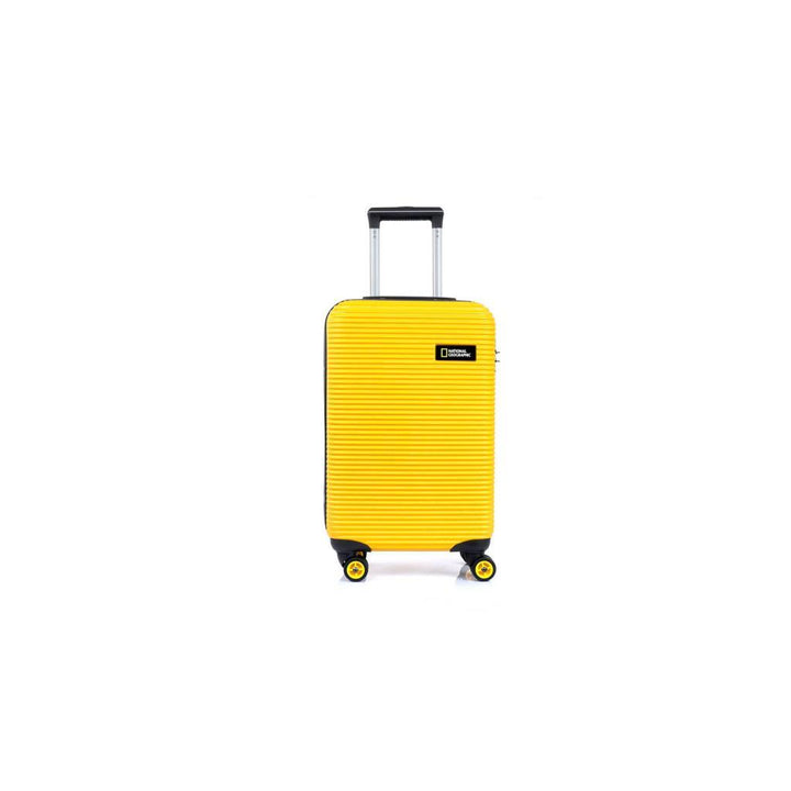 National Geographic N-2001 Sarı Abs  Valiz Seti -ROND