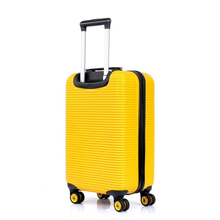 National Geographic N-2001 Sarı Abs  Valiz Seti -ROND