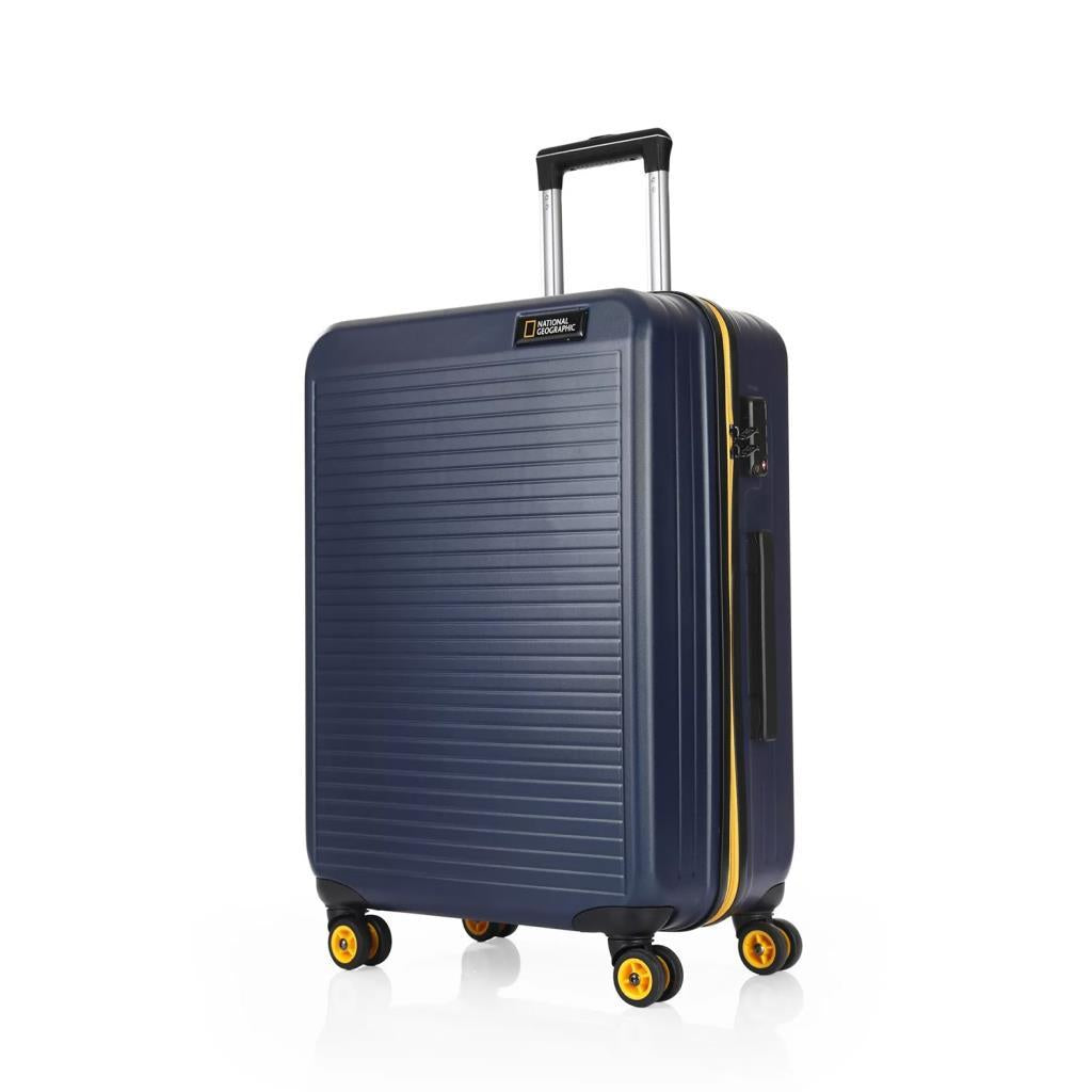 National Geographic N-2002 Lacivert Abs Valiz Seti -HEDRA